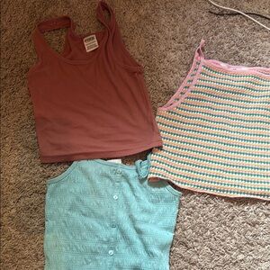 Trio of Stylish Tank Tops